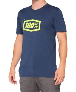 Clearance 100 Percent Cropped Tech Tee