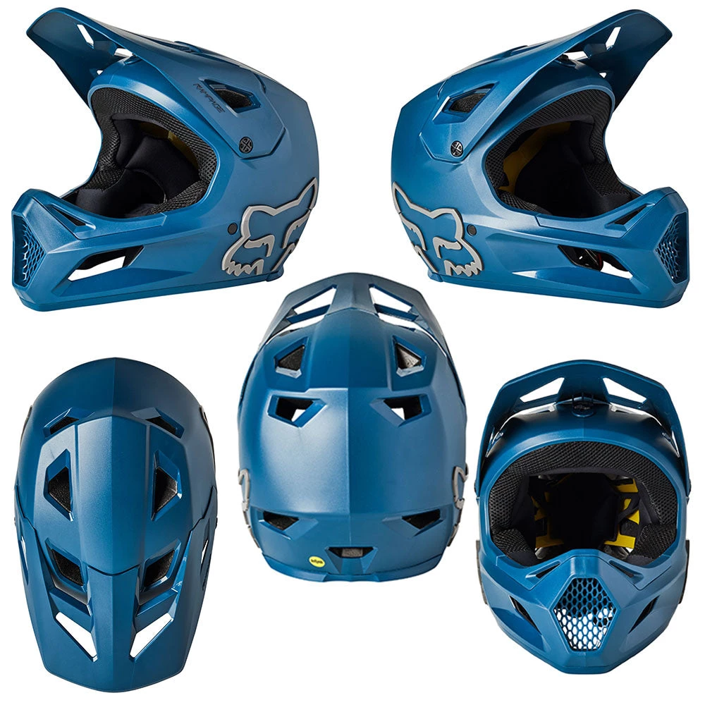 Shop 2nd D1 - Fox Rampage MIPS Youth Helmet - L - Dark Indigo - AS-NZS 2063-2008 Standard - 2021 Clearance 2 Shop 2nd D1 - Fox Rampage MIPS Youth Helmet - L - Dark Indigo - AS-NZS 2063-2008 Standard - 2021 Clearance