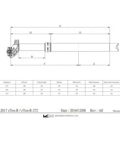 KS E-Ten External Cable Dropper Post Parts