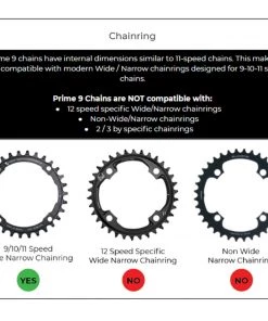 BOX Components BOX Three Prime 9 Speed Chain Chains