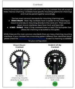 BOX Components Box Three Prime 9 Speed Groupset Parts