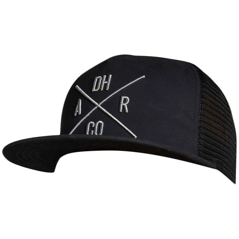 DHaRCO Flat Brim Trucker Hat Clothing 2 DHaRCO Flat Brim Trucker Hat Clothing