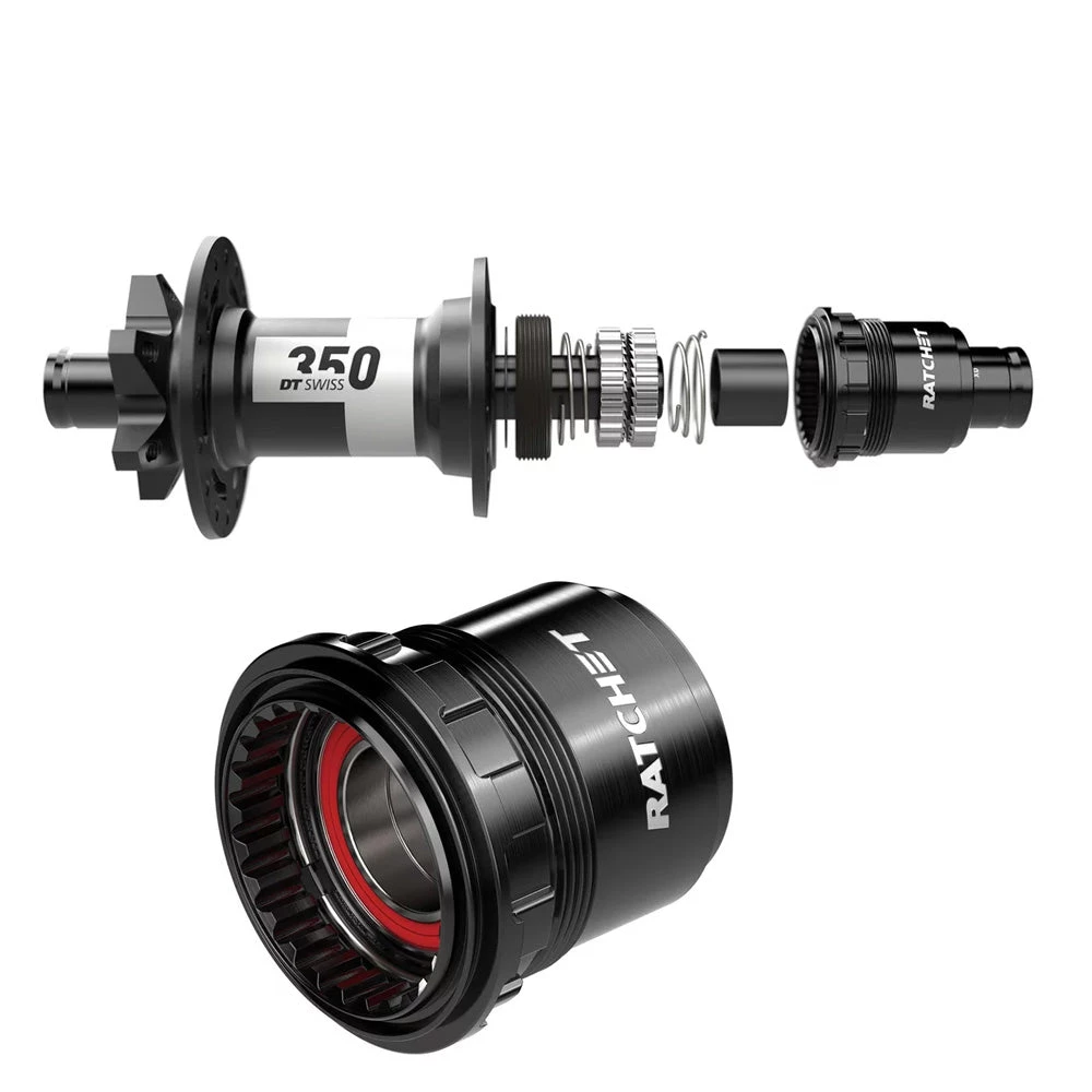 DT Swiss 350 6 Bolt Disc Rear Hub