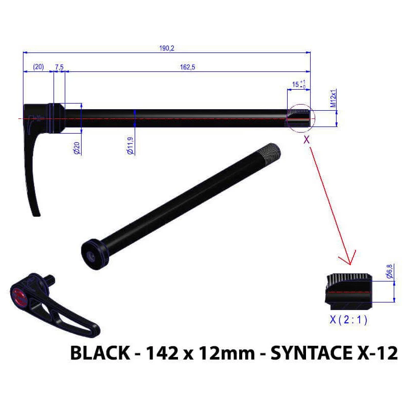 DT Swiss RWS Plug In Axle Parts 2 DT Swiss RWS Plug In Axle Parts