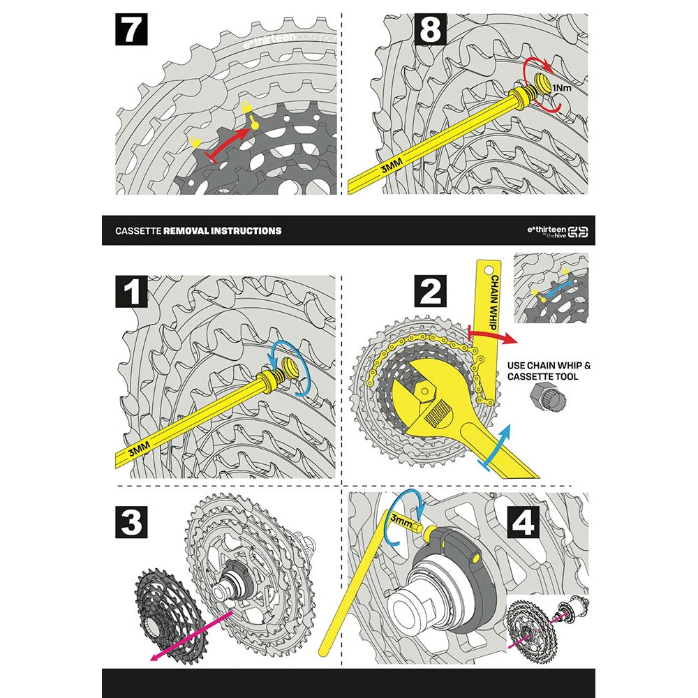 E-Thirteen Helix 11 Speed Race Cassette Parts 5 E-Thirteen Helix 11 Speed Race Cassette Parts
