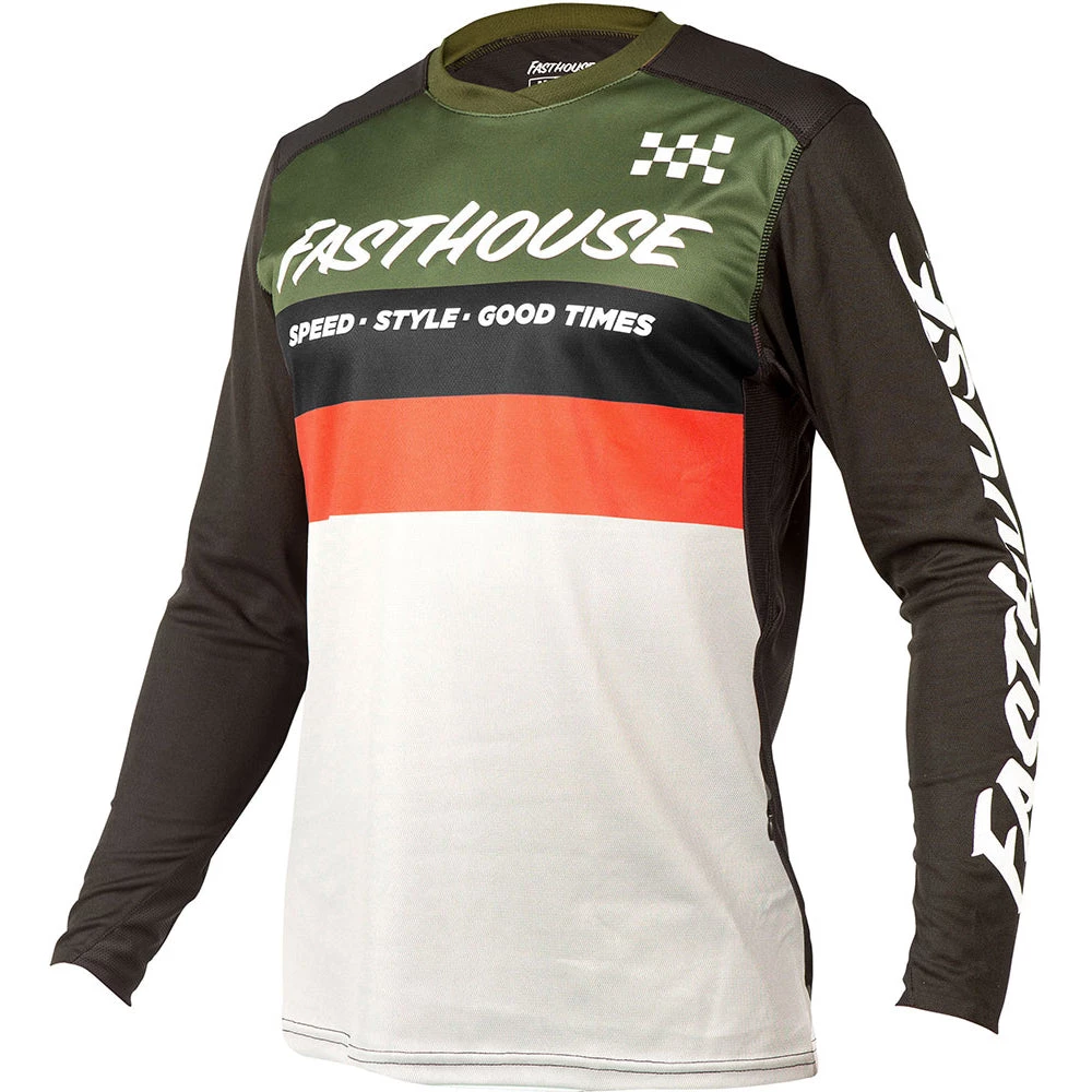 Fasthouse Alloy Kilo Long Sleeve Jersey Clothing 3 Fasthouse Alloy Kilo Long Sleeve Jersey Clothing