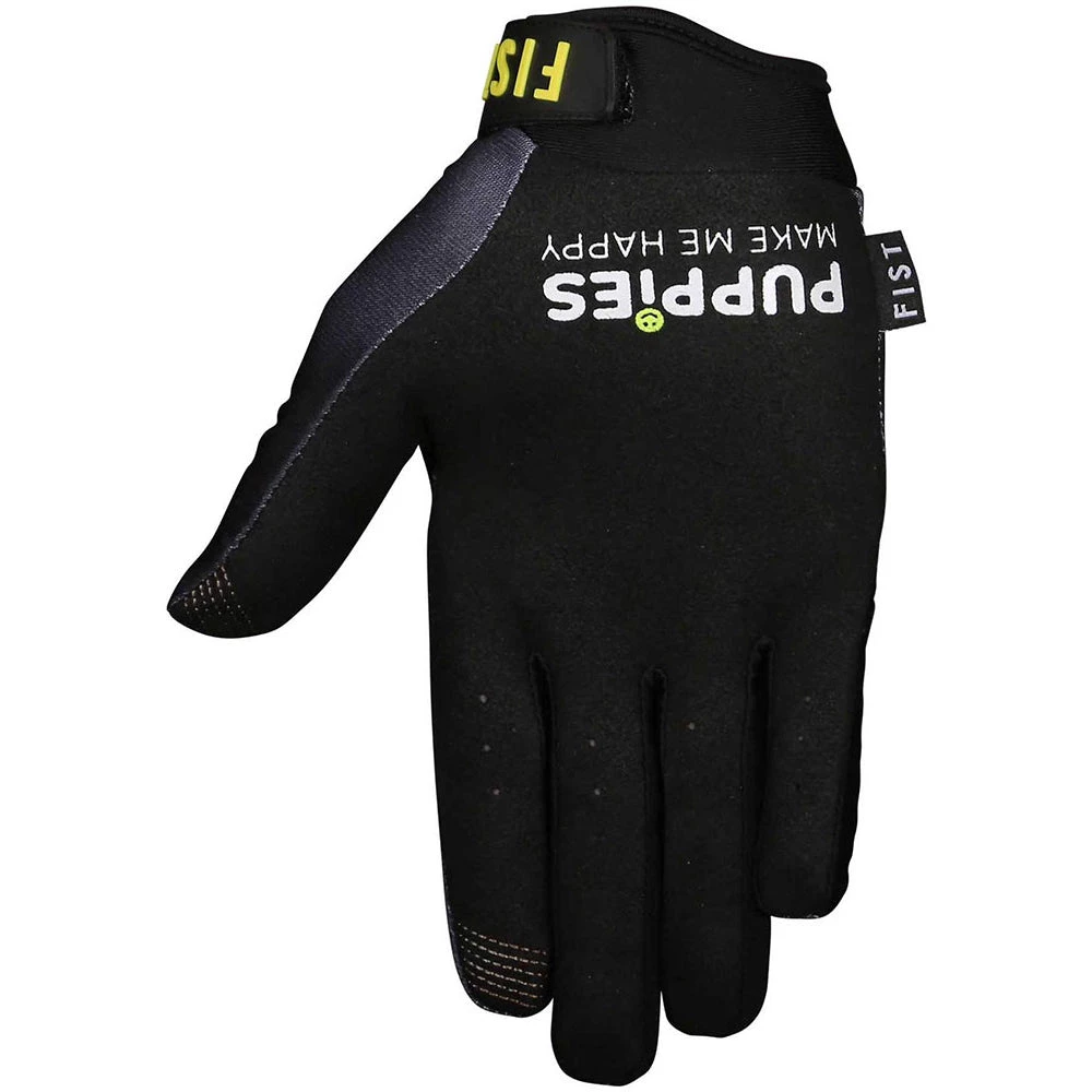 Fist Handwear Puppies Make Me Happy Strapped Glove