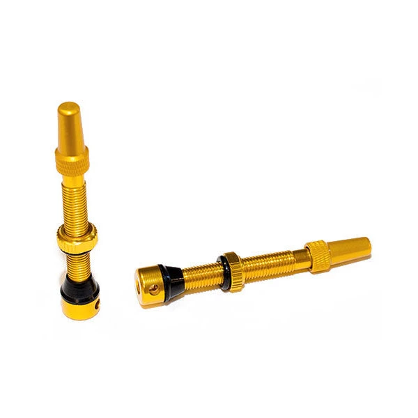 Flat Tire Defender No Clog Valve Stems - 40mm - 2 Pieces