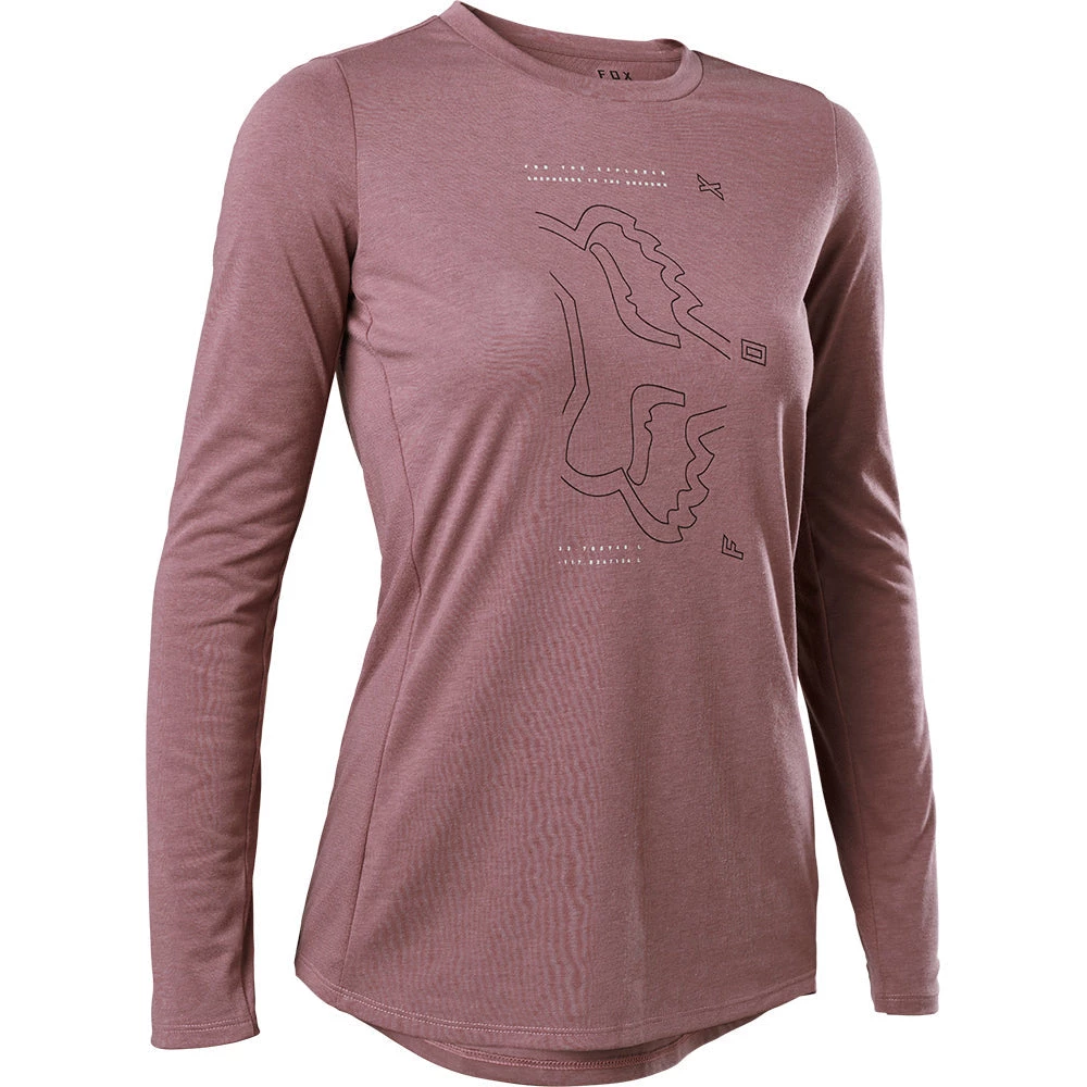 MTB Direct Australia Fox Ranger Womens Dri Release Long Sleeve Jersey Clothing 10 MTB Direct Australia Fox Ranger Womens Dri Release Long Sleeve Jersey Clothing