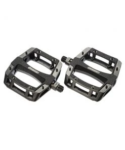 Jetblack Flat Out Black Unsealed Alloy Pedals