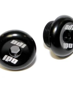 ODI Wingtip Threaded End Plugs - Pair - Black Clearance