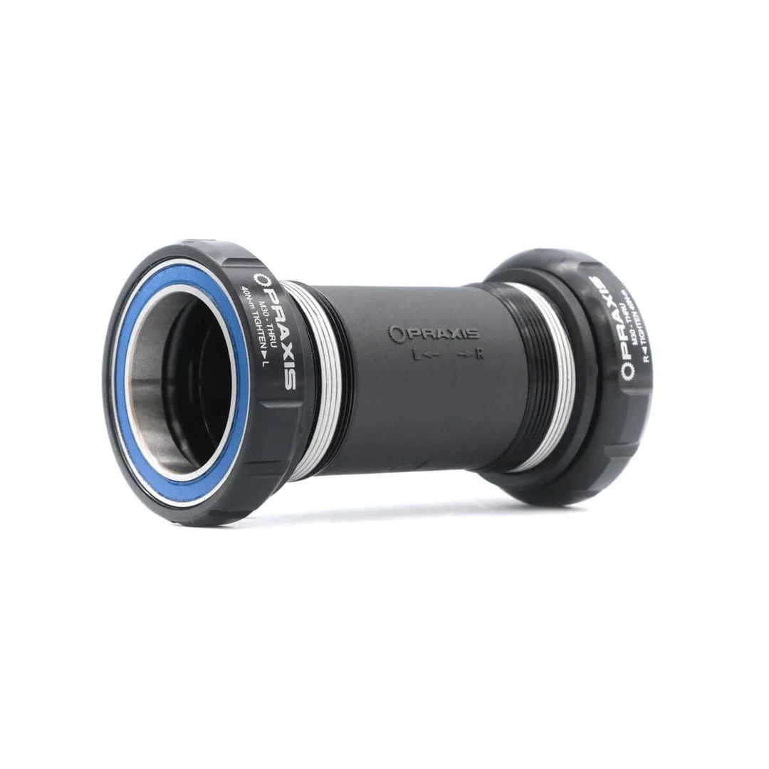 Praxis 30mm M30 THRU BSA External Bottom Bracket Parts 1 Praxis 30mm M30 THRU BSA External Bottom Bracket Parts