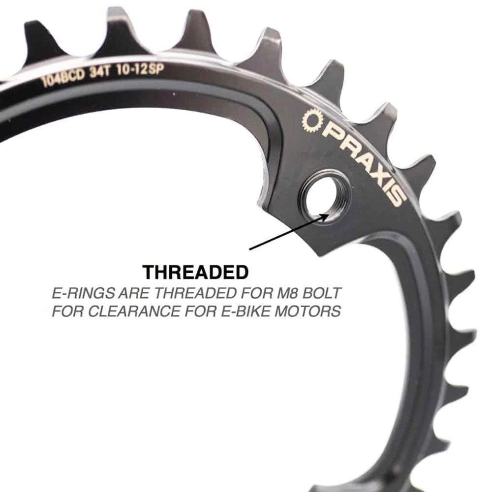 Praxis ERing Steel 4 Bolt Chainring Parts