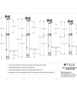 SDG Tellis Dropper Seat Post