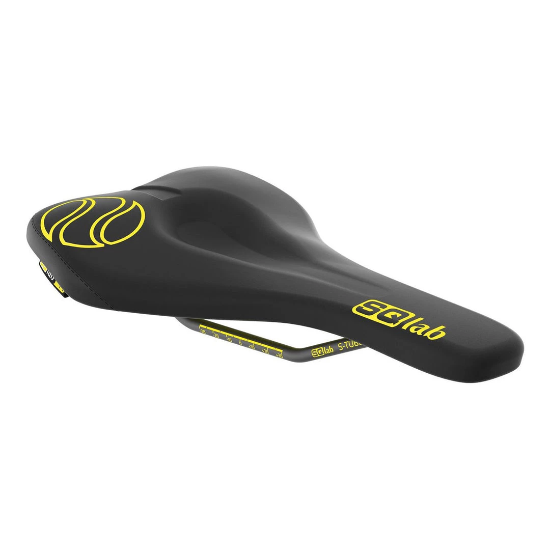 SQLab 611 Ergowave Active Flow Yellow Saddle Clearance