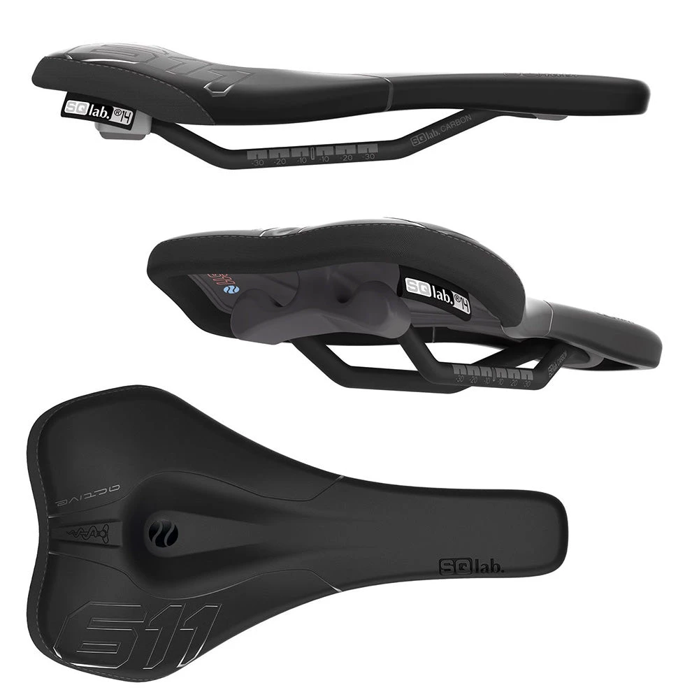 Parts SQLab 611 Ergowave Active Carbon Saddle