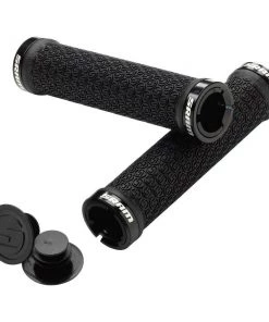SRAM Lock On Grips - Black With Black Clamps Parts