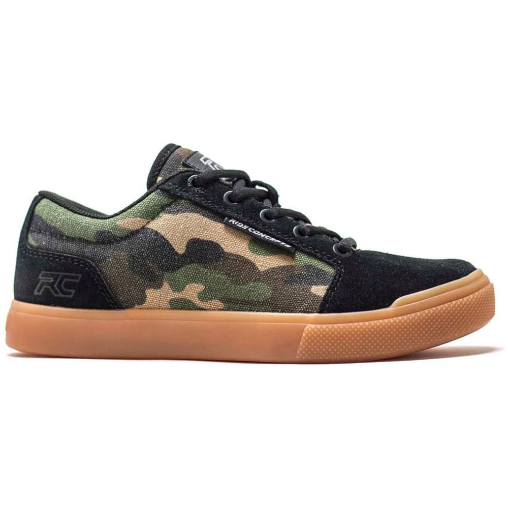 Clearance Shop 2nd D1 - Ride Concepts Vice Flat Shoes - US 13.0 - Camo Black