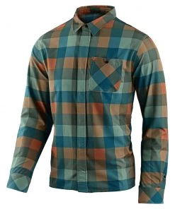 Clothing TLD Grind Flannel Long Sleeve Jersey