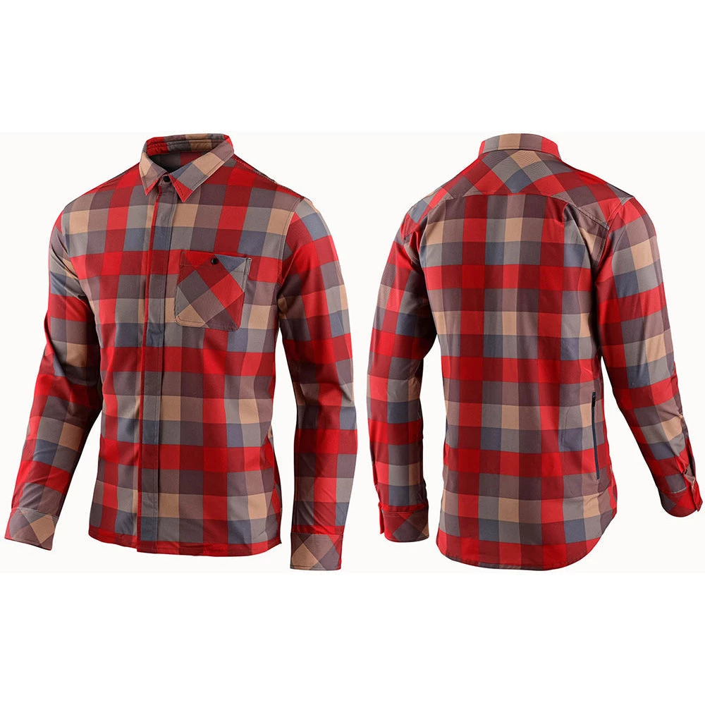 Clothing TLD Grind Flannel Long Sleeve Jersey