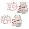 Time ATAC 13-17 Degree V2 Standard Release Cleats Parts