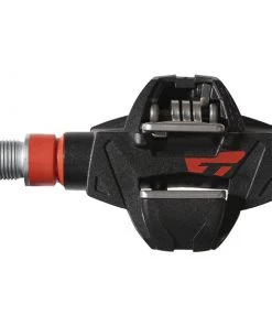 Time ATAC XC8 Carbon Pedals - Black-Red Clip In Pedals
