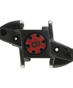 Time ATAC XC8 Carbon Pedals - Black-Red Clip In Pedals