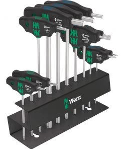New Arrivals Wera Bicycle Set 6 T-handle Set With Holding Function And Rack
