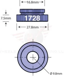 Wheels Manufacturing Open Bore Adapter Clearance