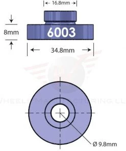 Wheels Manufacturing Open Bore Adapter Clearance