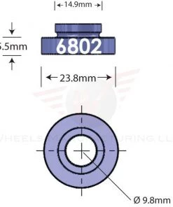 Wheels Manufacturing Open Bore Adapter Clearance