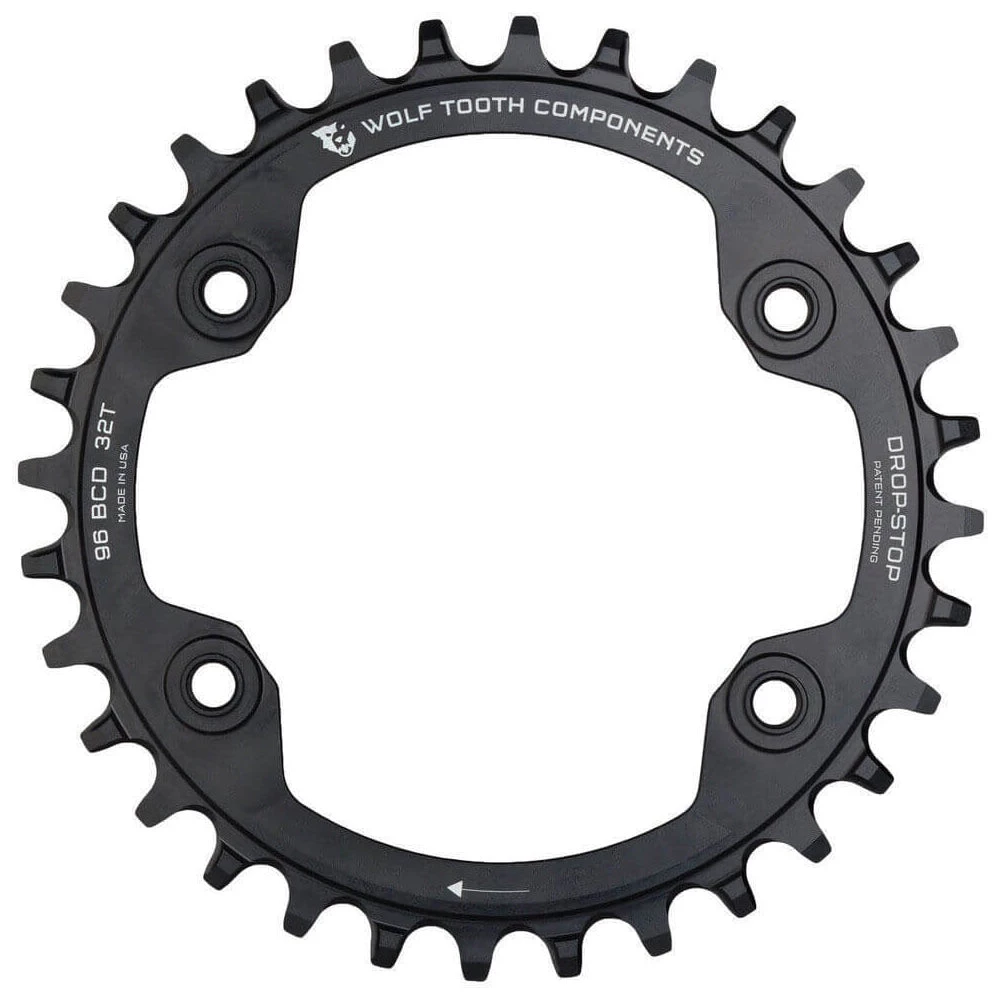 Wolf Tooth 4 Bolt Alloy Drop-Stop Chainring