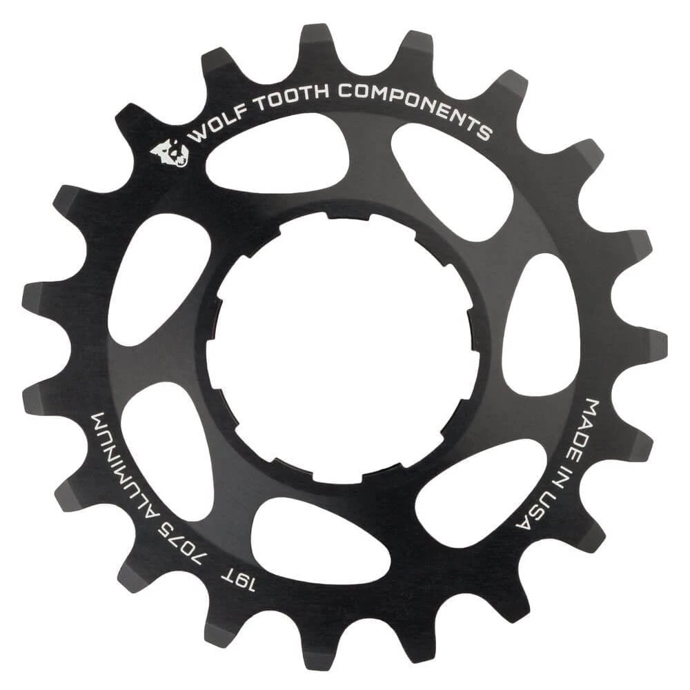 Cassettes & Cogs Wolf Tooth Aluminium Single Speed Cog