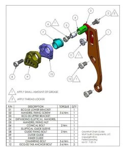 Chainguides Wolf Tooth Gnarwolf ISCG 05 Chainguide